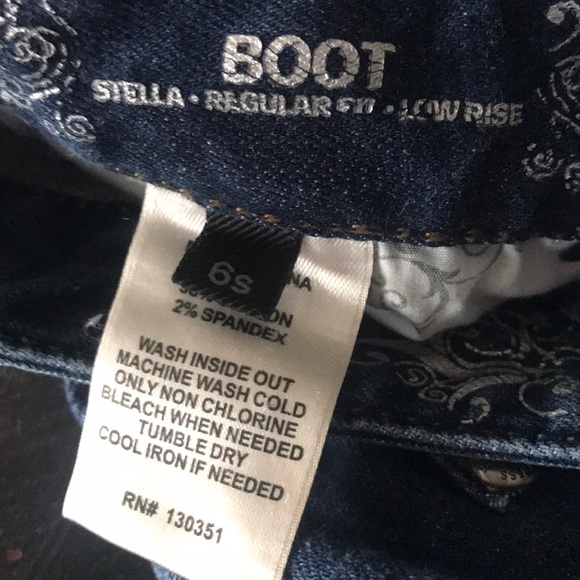 Express Bootcut Size 6s Jeans - Picture 4 of 4